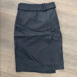 Eva Mendes Pencil Skirt Black